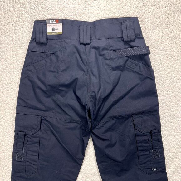 5.11 Taclite EMS Cargo Pants Women’s 10 Long Dark Navy Utility Tactical Workwear - Picture 5 of 10
